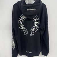CHROME HEARTS FLORAL ZIP UP HOODIE