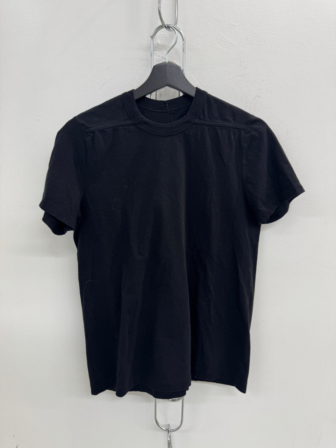 RICK OWENS BLACK LEVEL SHIRT