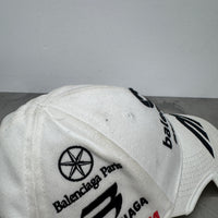 BALENCIAGA MULTI LOGO TEAM HAT