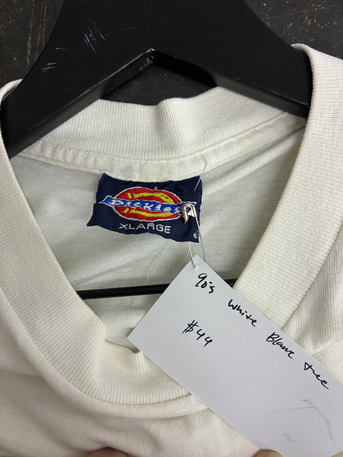 90S BLANK DICKIES POCKET TEE