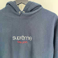 SUPREME OG LOGO NEW YORK HOODIE