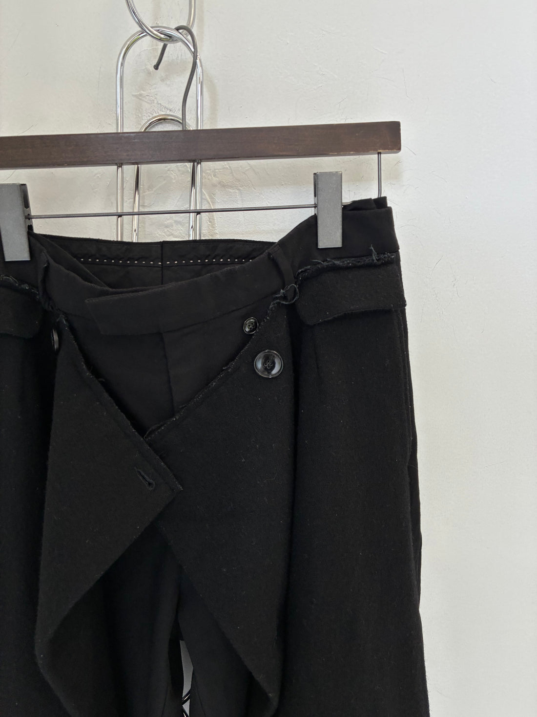 DRIES VAN NOTEN FOLD OVER LONG SHORTS