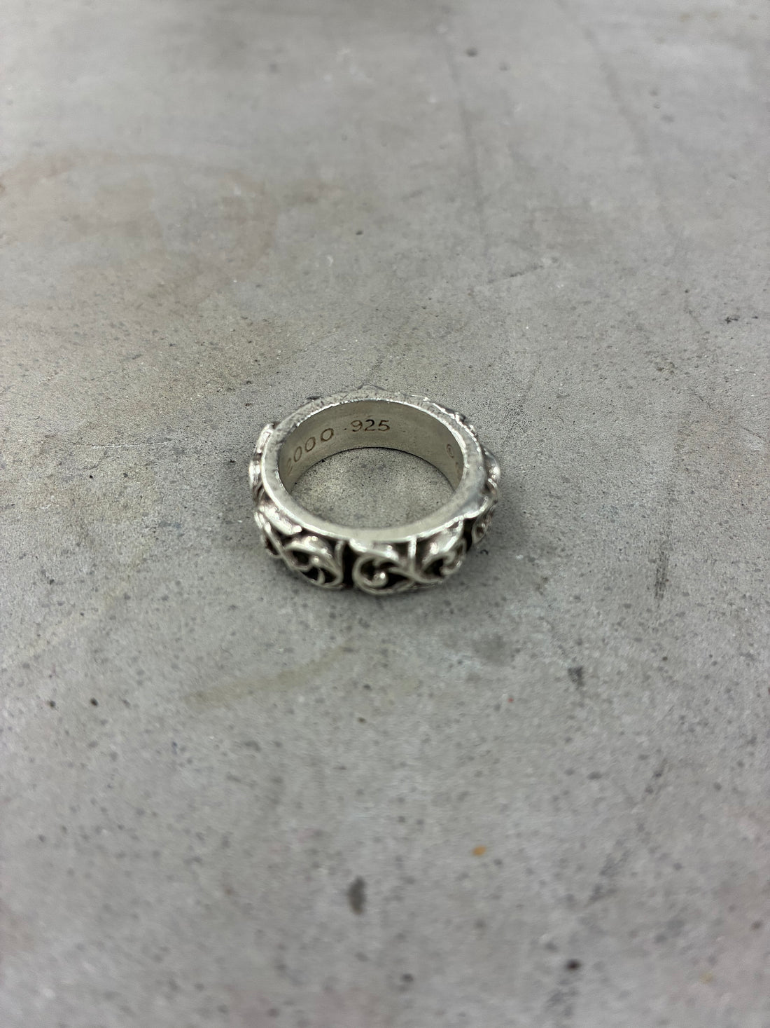 CHROME HEARTS ETERNITY BAND RING