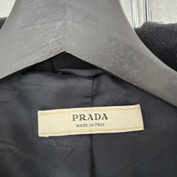 2006 PRADA WOOL TRIMMED COAT