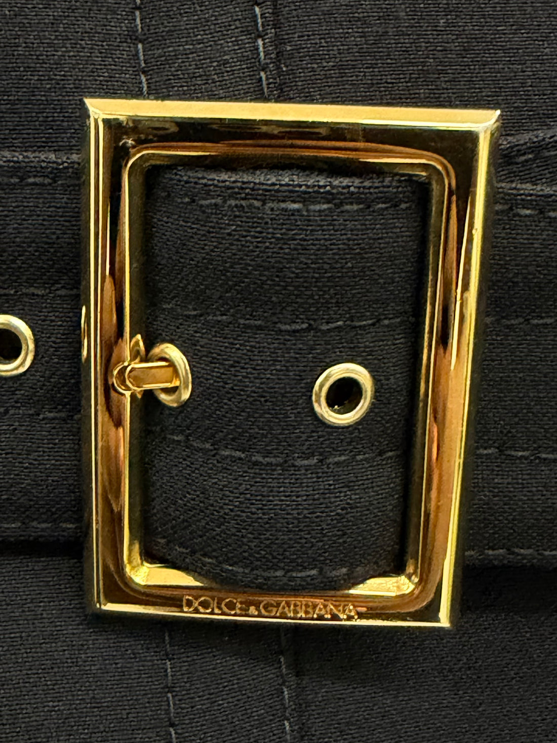 FW2001 DOLCE & GABBANA BLACK WOOL MATCHING SET