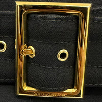 FW2001 DOLCE & GABBANA BLACK WOOL MATCHING SET
