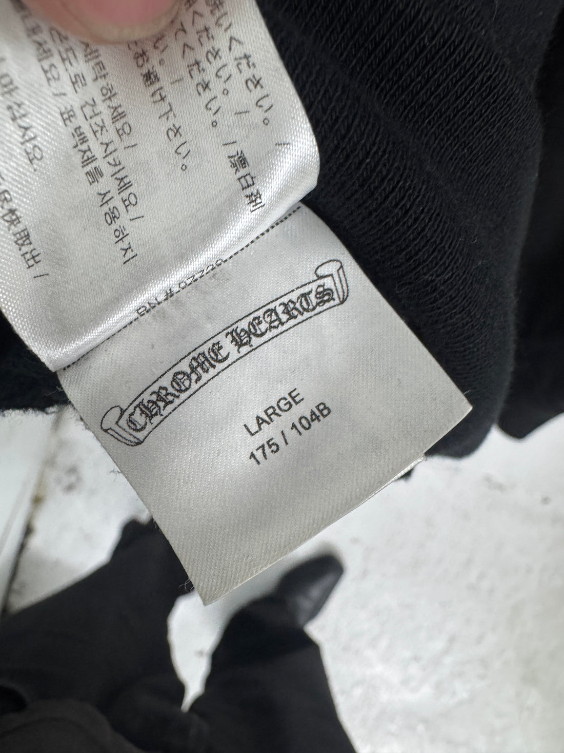 CHROME HEARTS FLORAL ZIP UP HOODIE