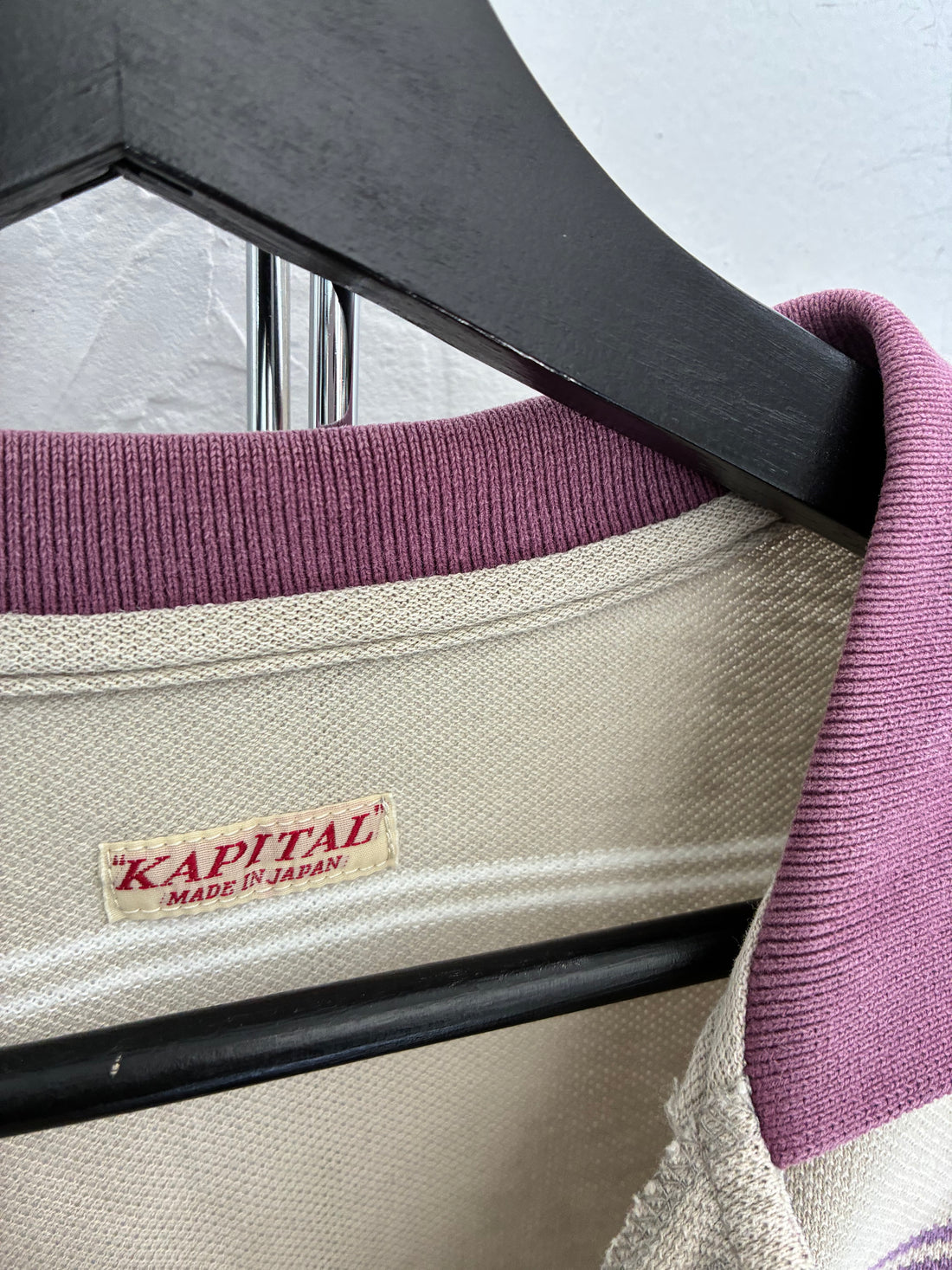 KAPITAL STRIPED POLO