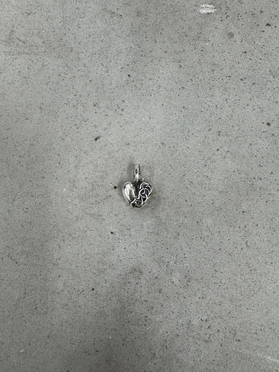 CHROME HEARTS HEART CHARM PENDANT BRAND NEW