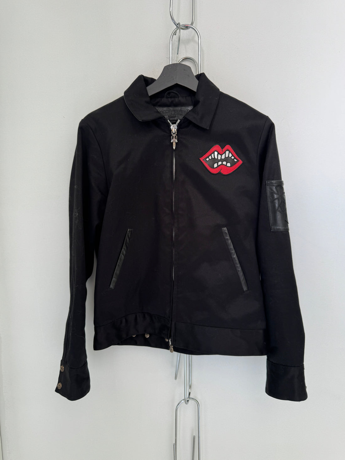 CHROME HEARTS MATTY BOY 'SNOT AND SPIT' ZIP UP JACKET