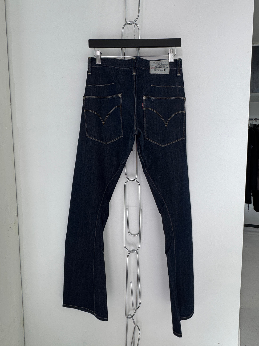 90 LEVIS ENGINEERED Indigo Double Pocket Jeans 29