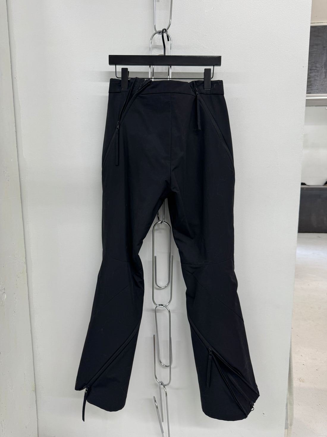 POST ARCHIVE FACTION CENTER 4.0 ZIPPER PANTS