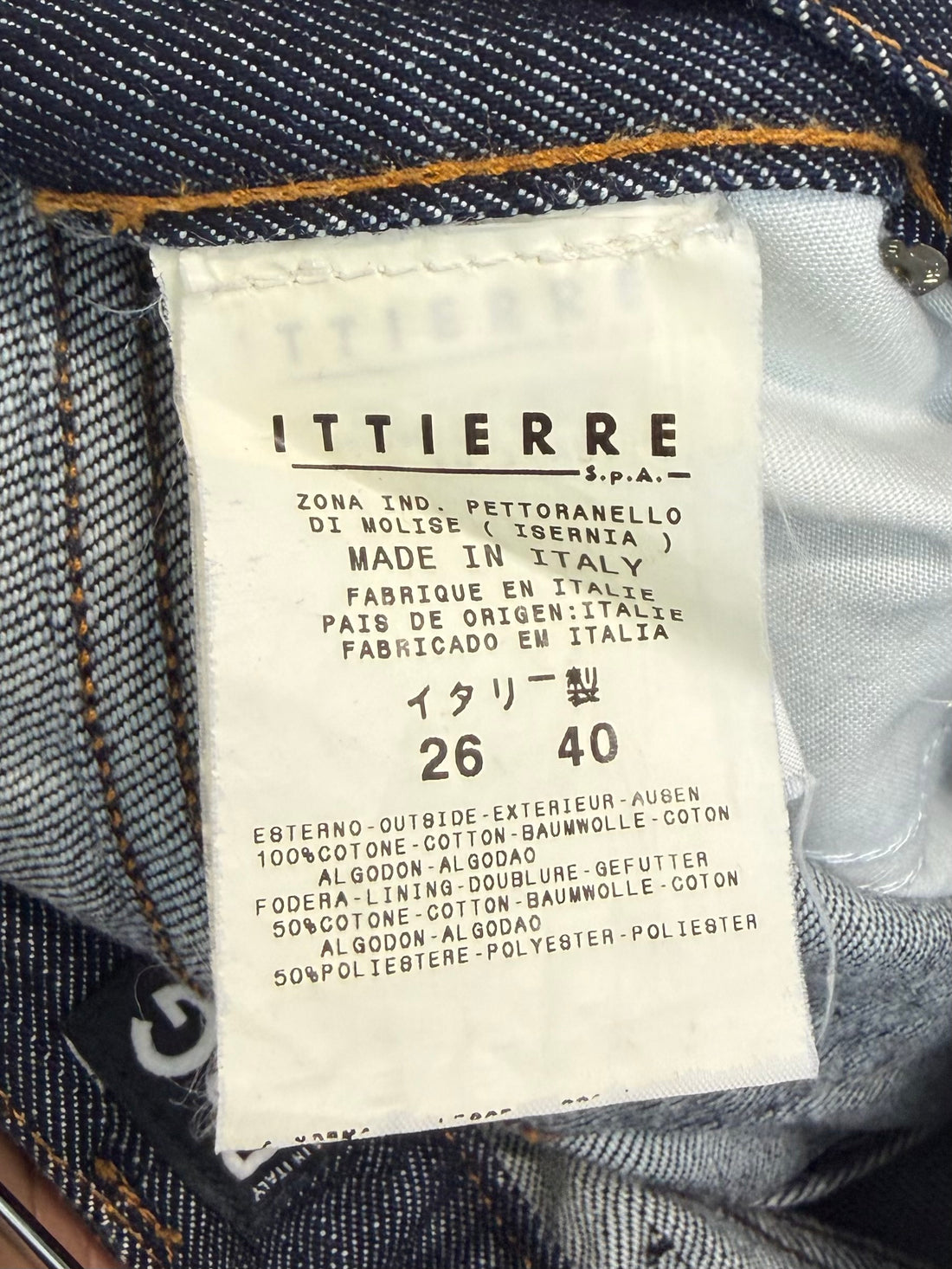 VINTAGE DOLCE & GABBANA DARK WASH CROPPED JEANS