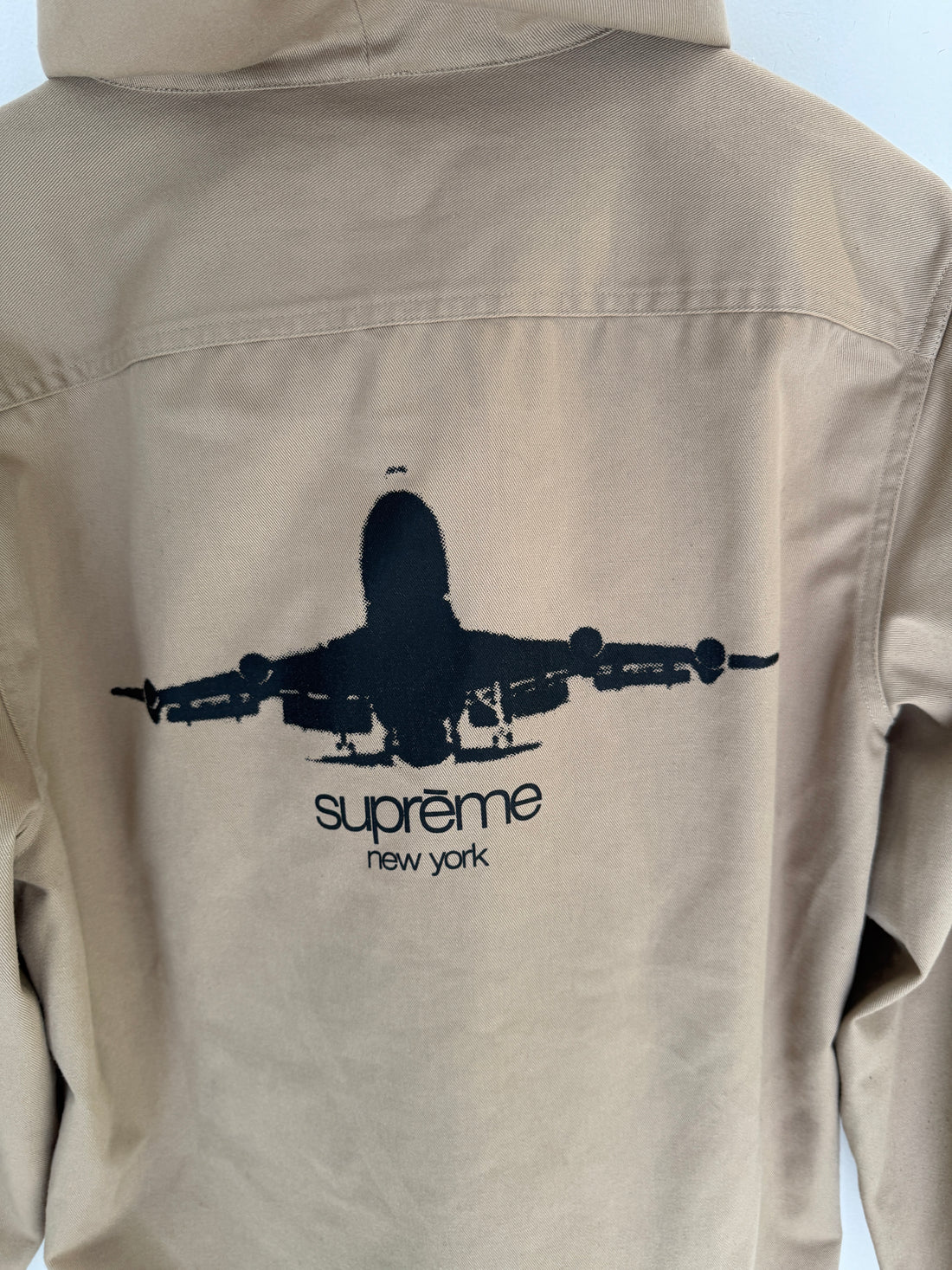 SUPREME PLANE HOODED BUTTON UP