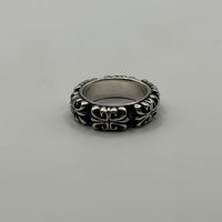A&G ROCK FLORAL LOGO RING