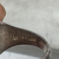 MARGIELA SOLID SILVER NUMBERS RING
