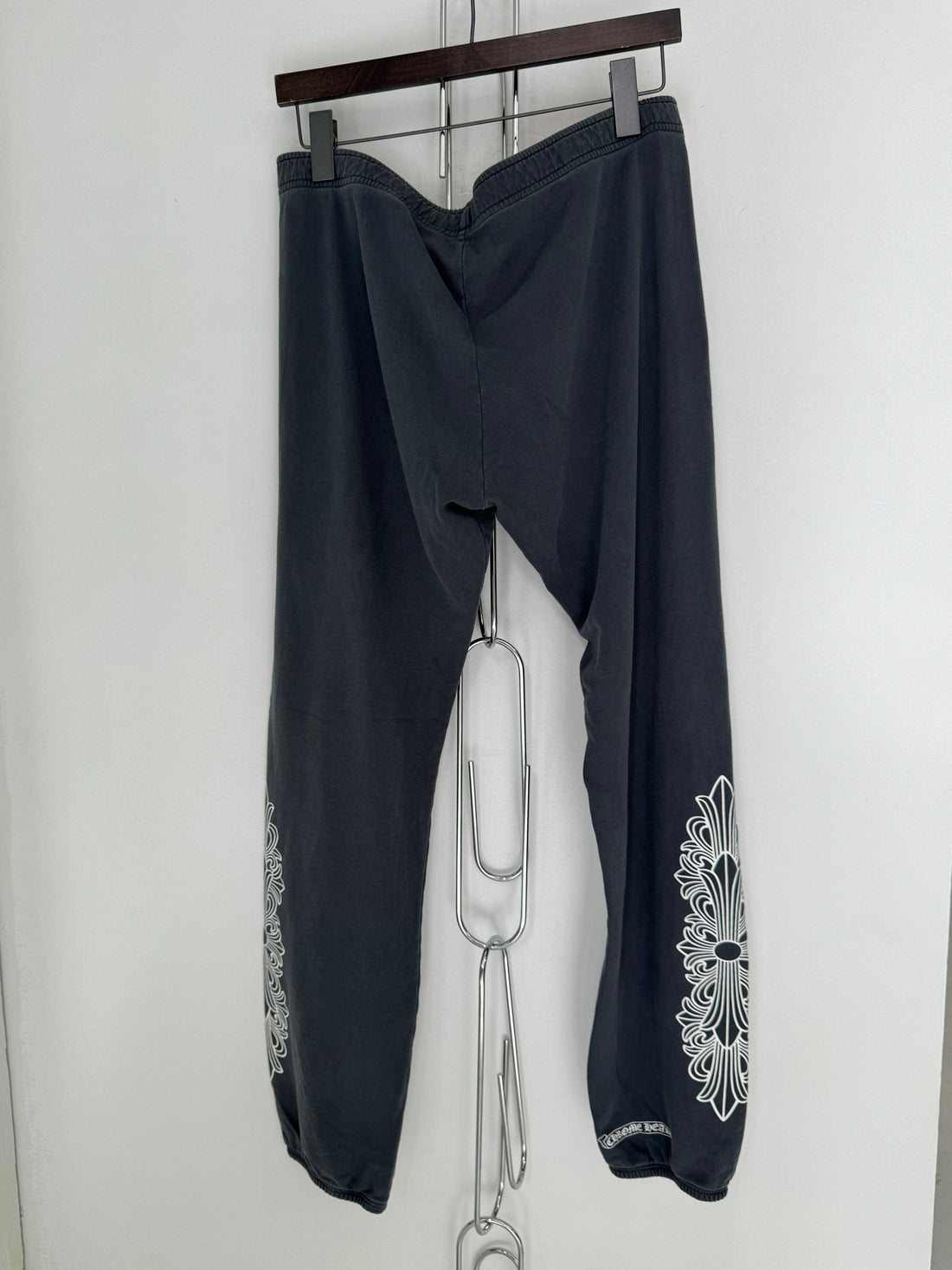CHROME HEARTS GREY SWEAT PANTS