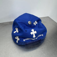 CHROME HEARTS PATCH BLUE HAT