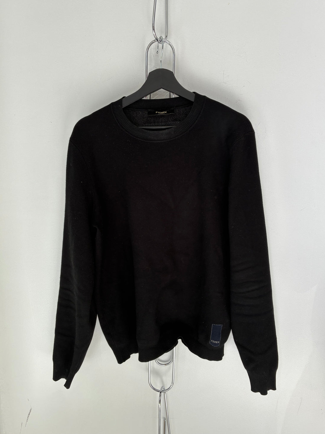FENDI LOGO TAG SWEATER