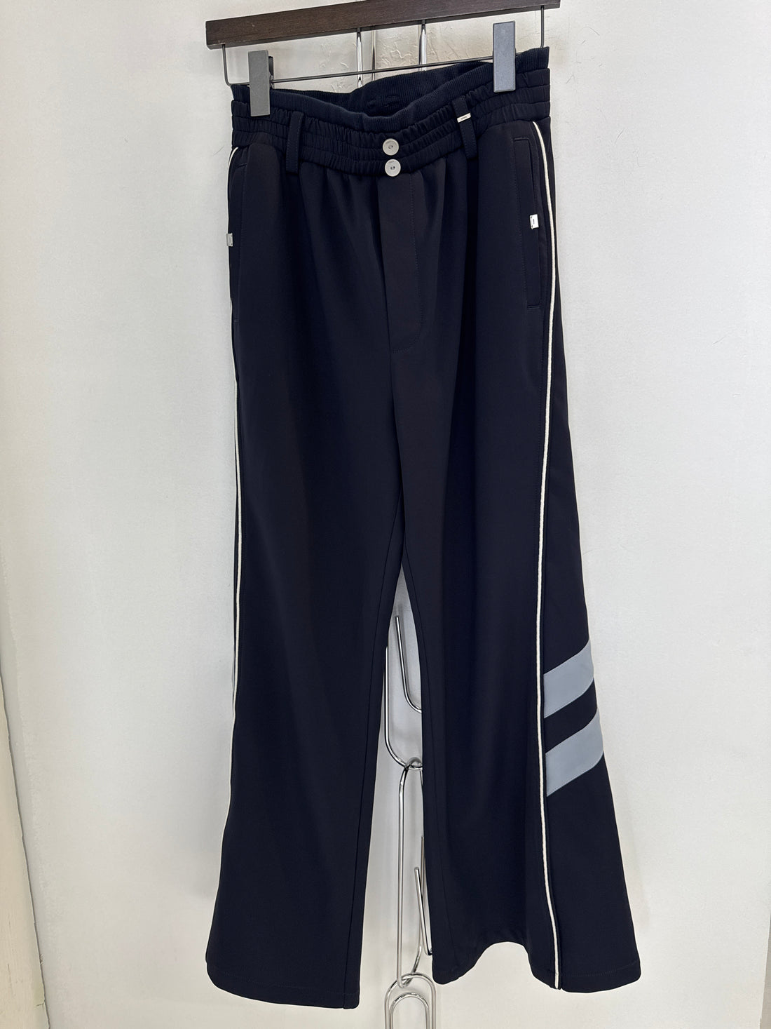 C2H4 DOUBLE WAISTED TRACK PANT