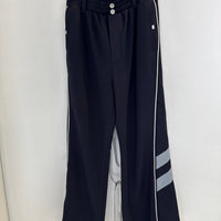 C2H4 DOUBLE WAISTED TRACK PANT