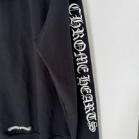 CHROME HEARTS SCROLL LOGO HOODIE