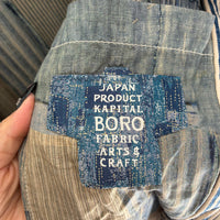 KAPITAL KOUNTRY LIBERTY STRIPE BORO ZIP-UP JACKET