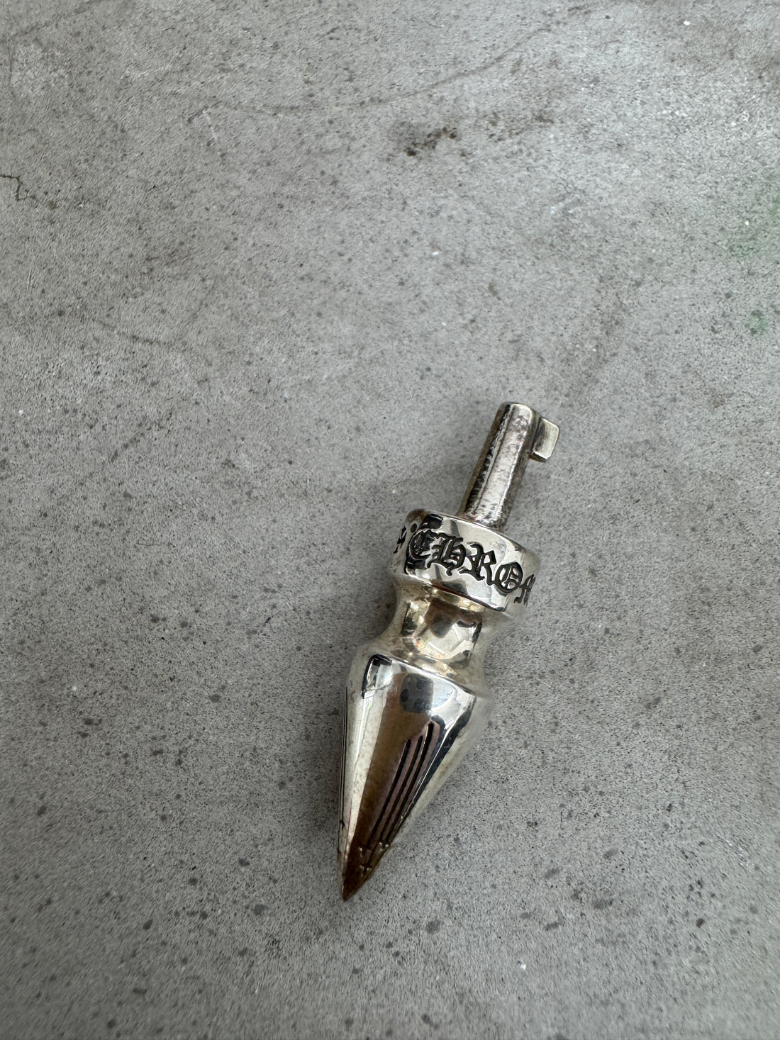CHROME HEARTS FLEUR LOCK AND KEY