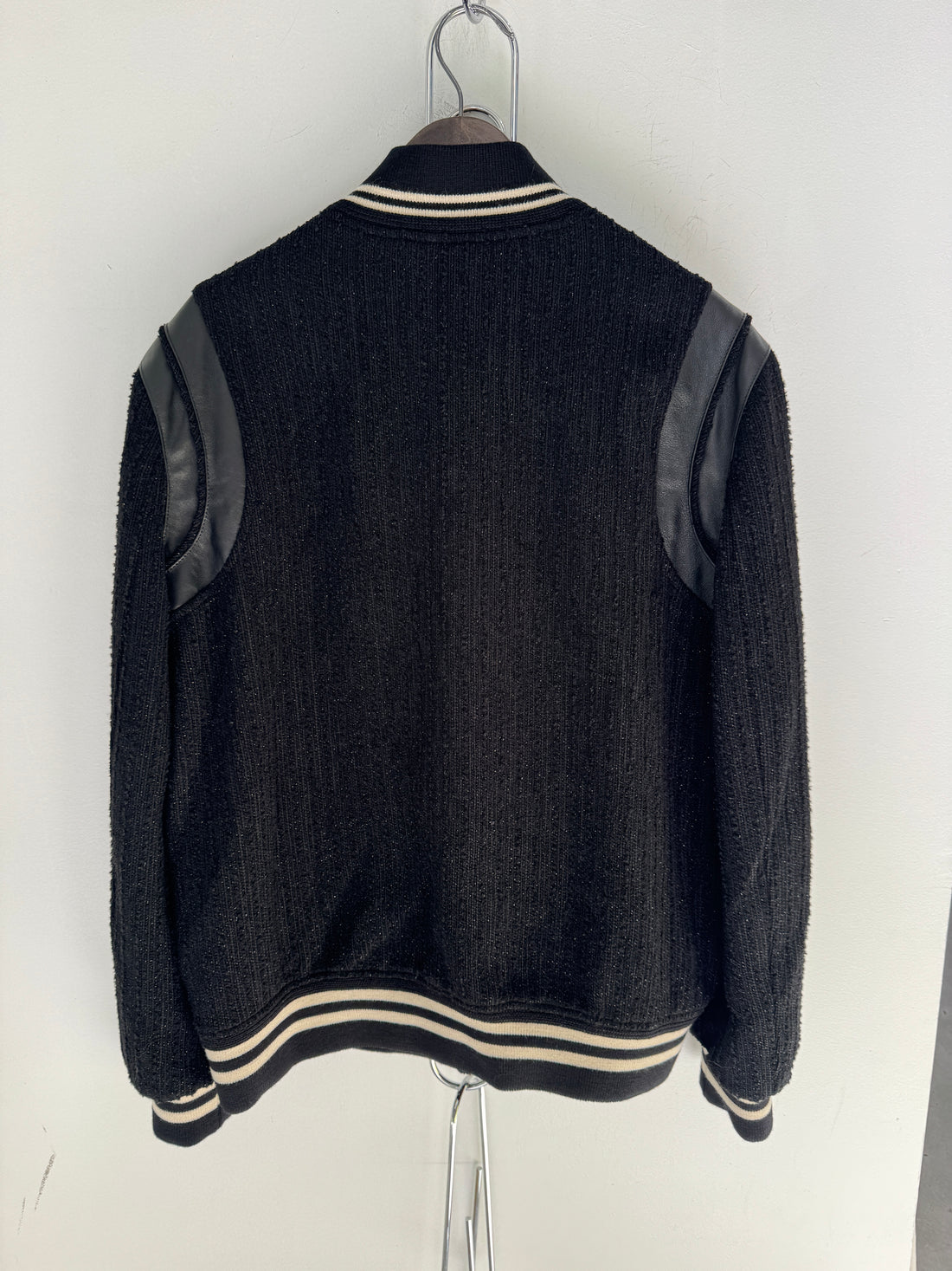 SAINT LAURENT GLITTER TEDDY JACKET