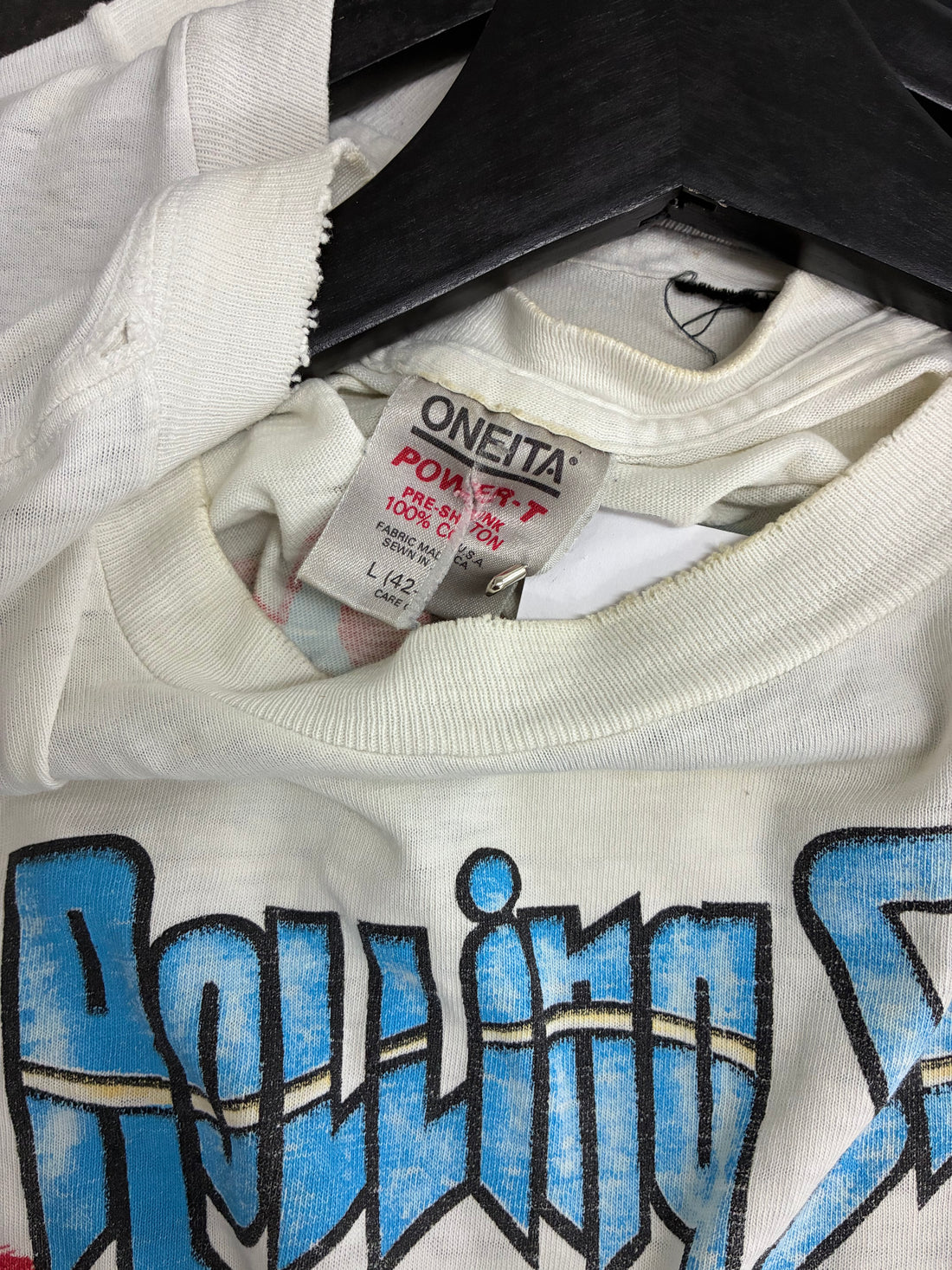 90S ROLLING STONES THRASHED BACK TEE