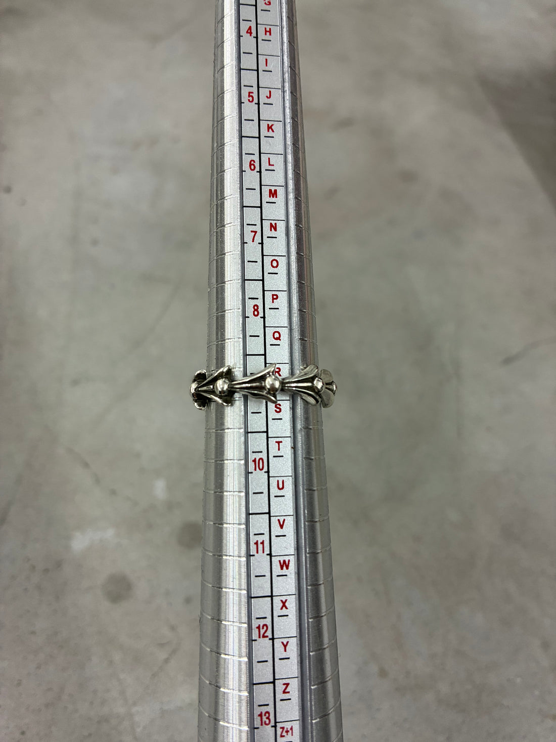 CHROME HEARTS BRAND NEW CROSS TAIL RING