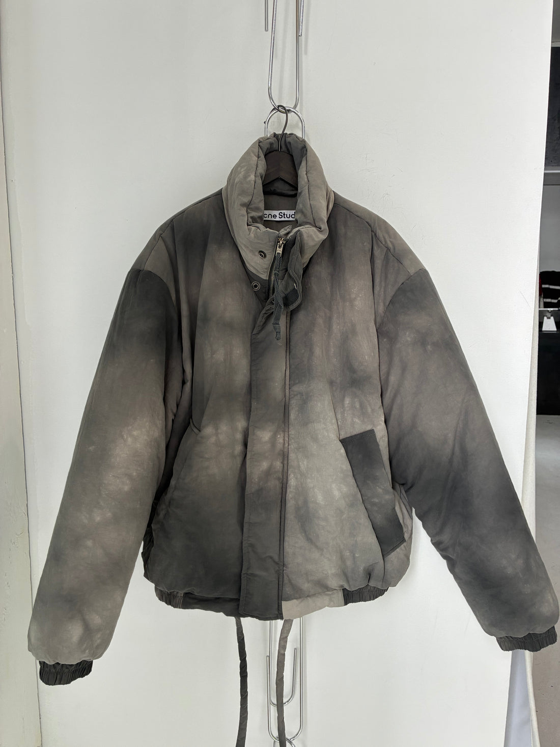 ACNE STUDIOS OVERDYED PUFFER JACKET