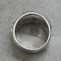 CHROME HEARTS SINGLE FLORAL RING