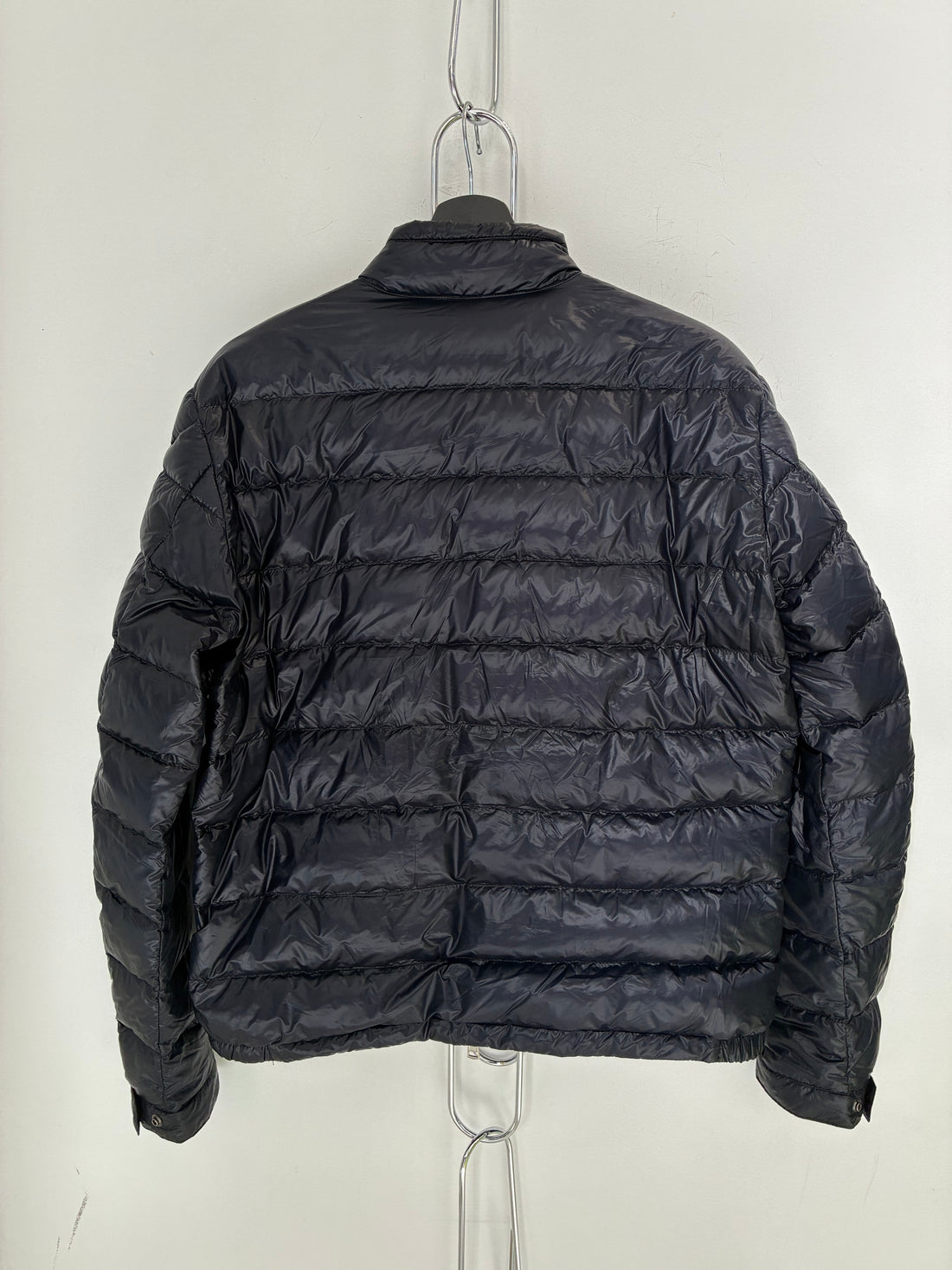 MONCLER NAVY PACKABLE PUFFER JACKET