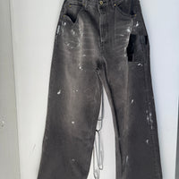 ETELIER TAPE WIDE LEG JEANS