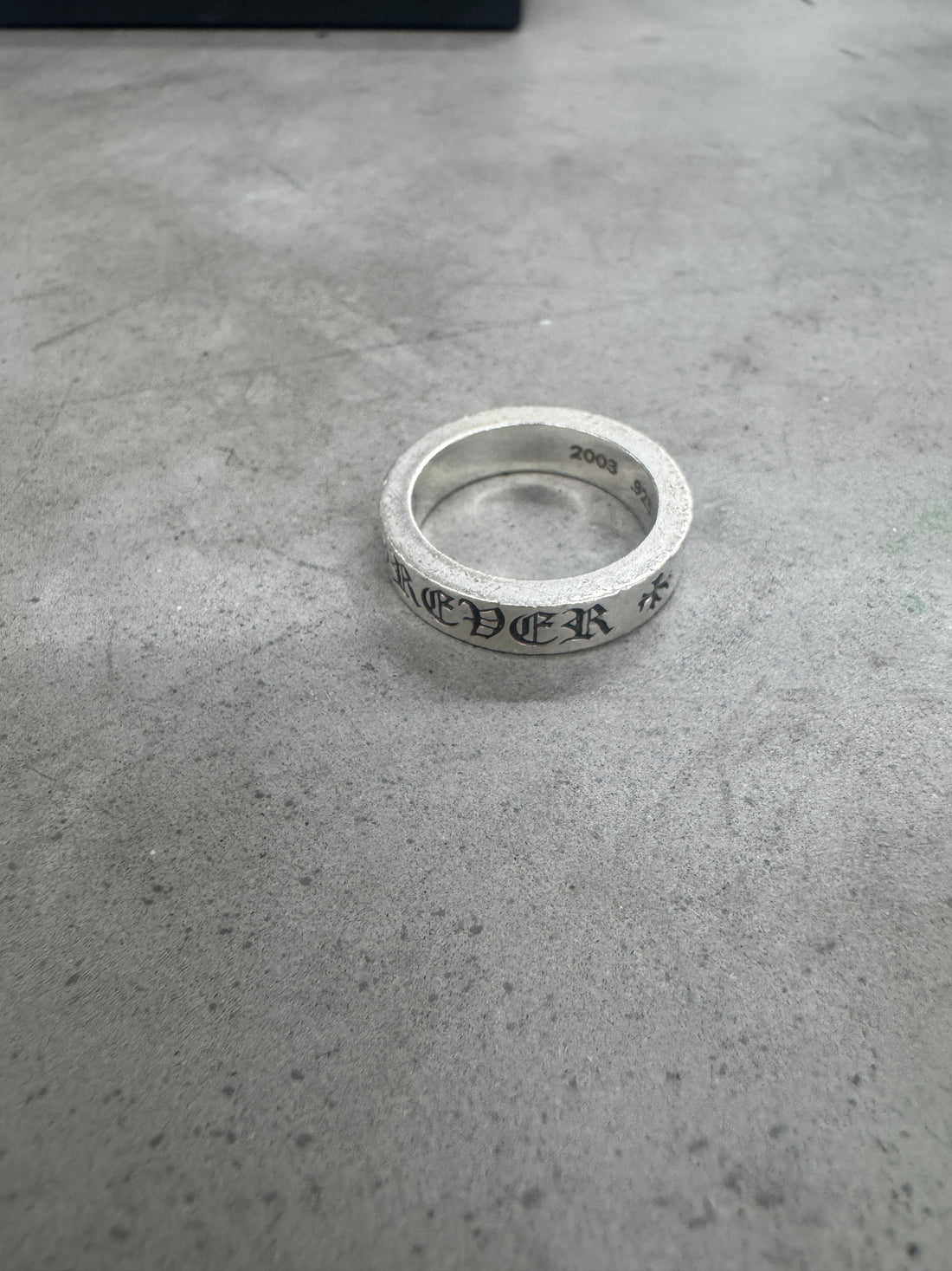 CHROME HEARTS FOREVER SPACER RING