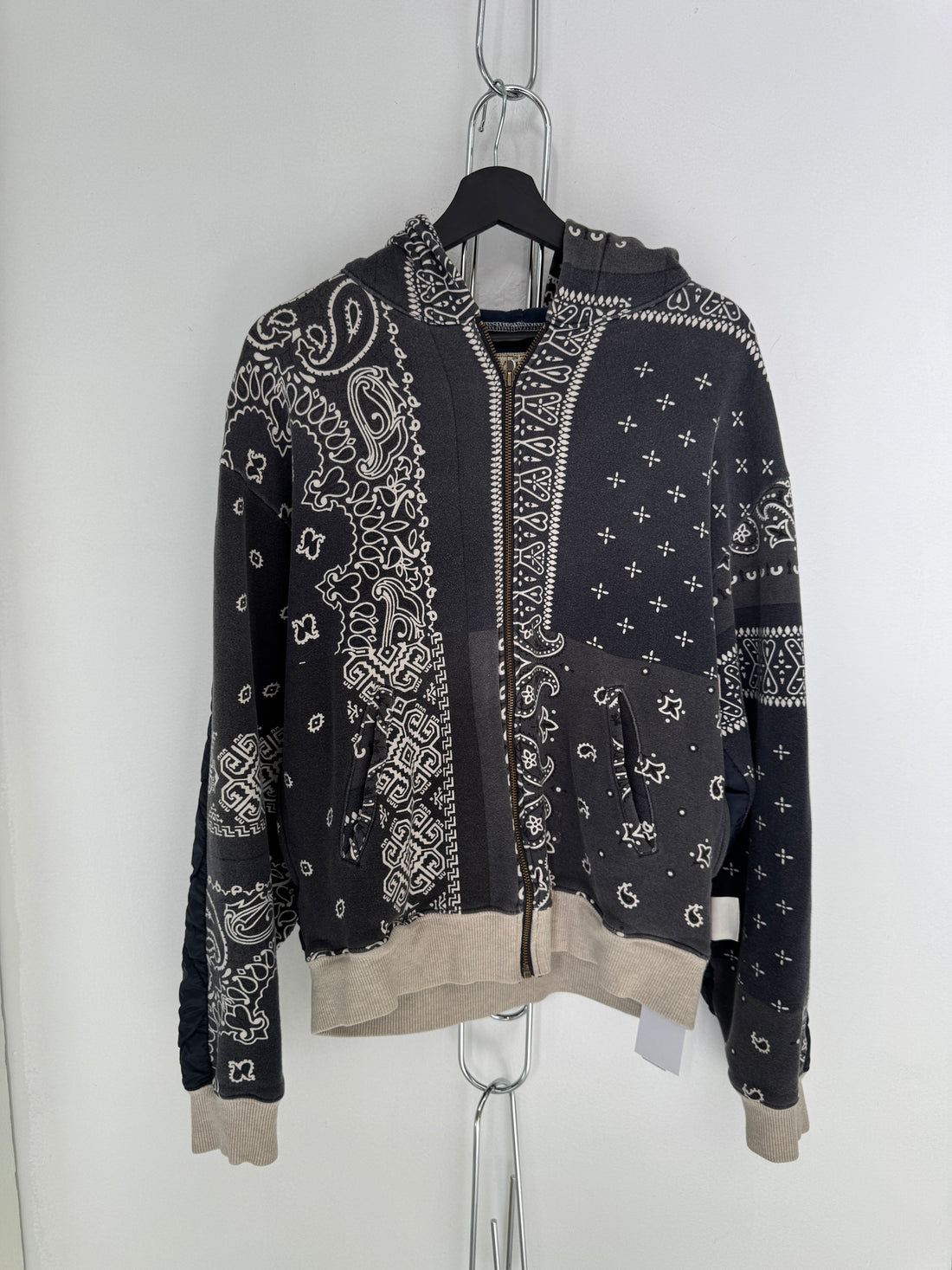 KAPITAL PAISLEY BANDANA HOODIE