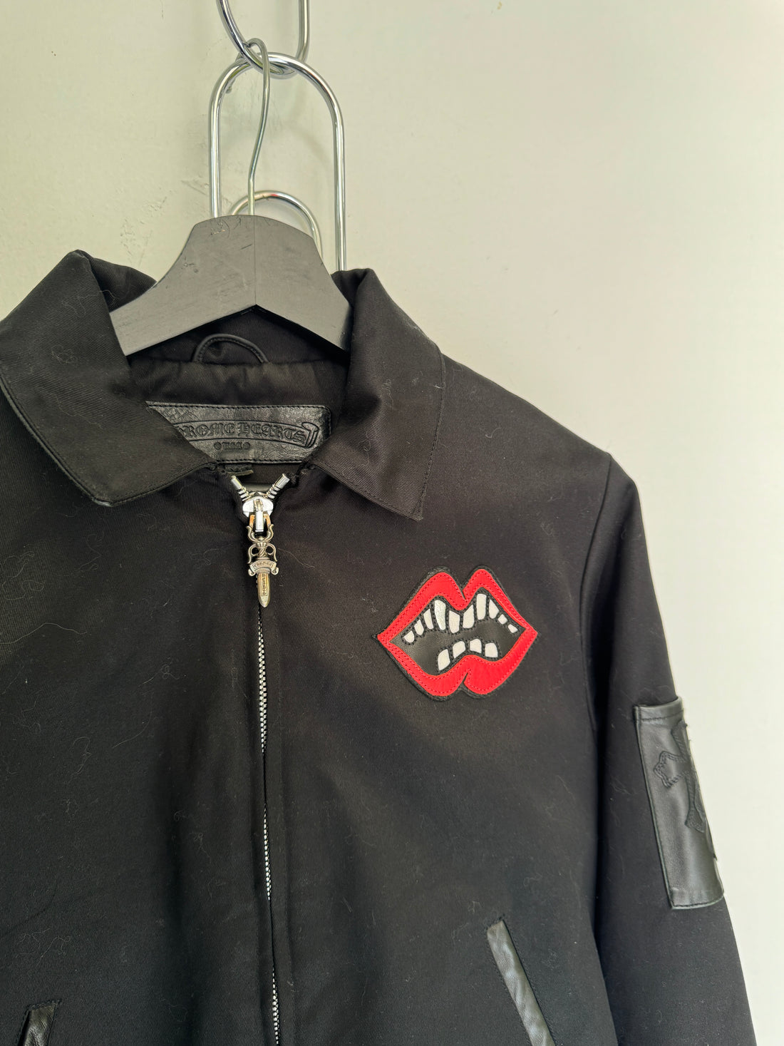 CHROME HEARTS MATTY BOY 'SNOT AND SPIT' ZIP UP JACKET