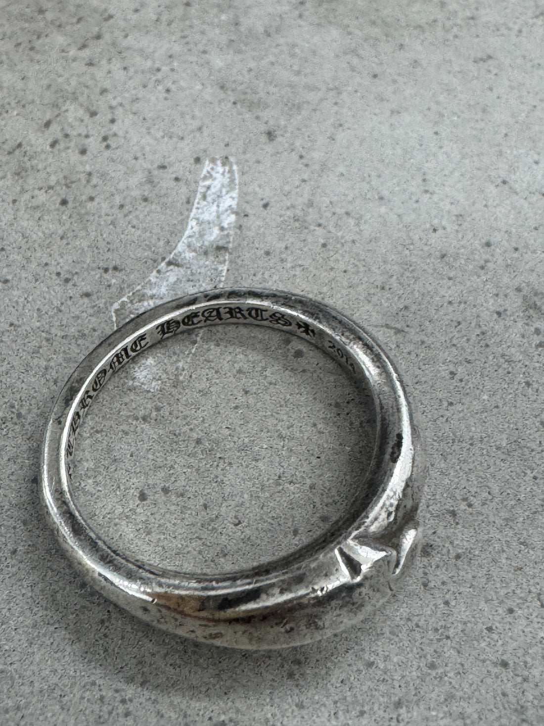 CHROME HEARTS FLEUR KNEE RING