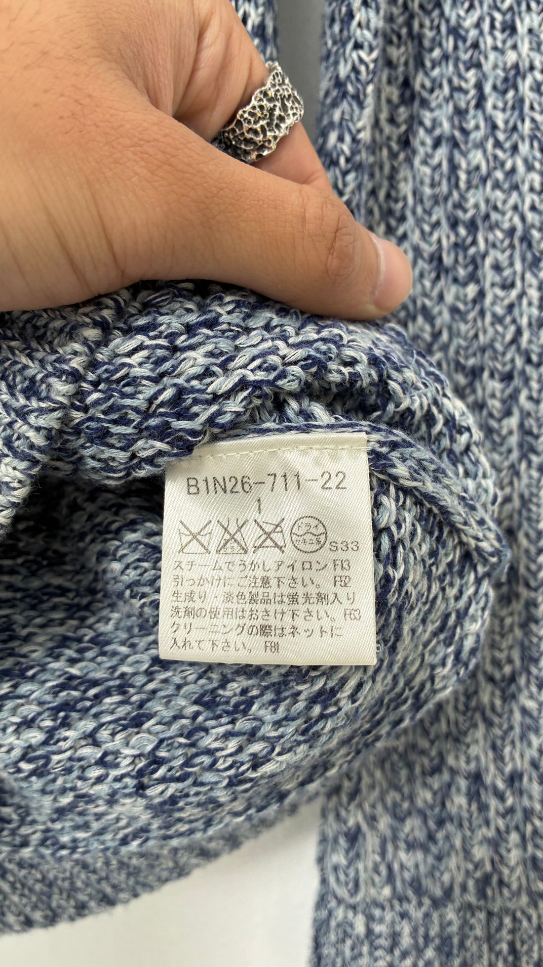 BURBERRY LONDON KNITTED CREWNECK SWEATER