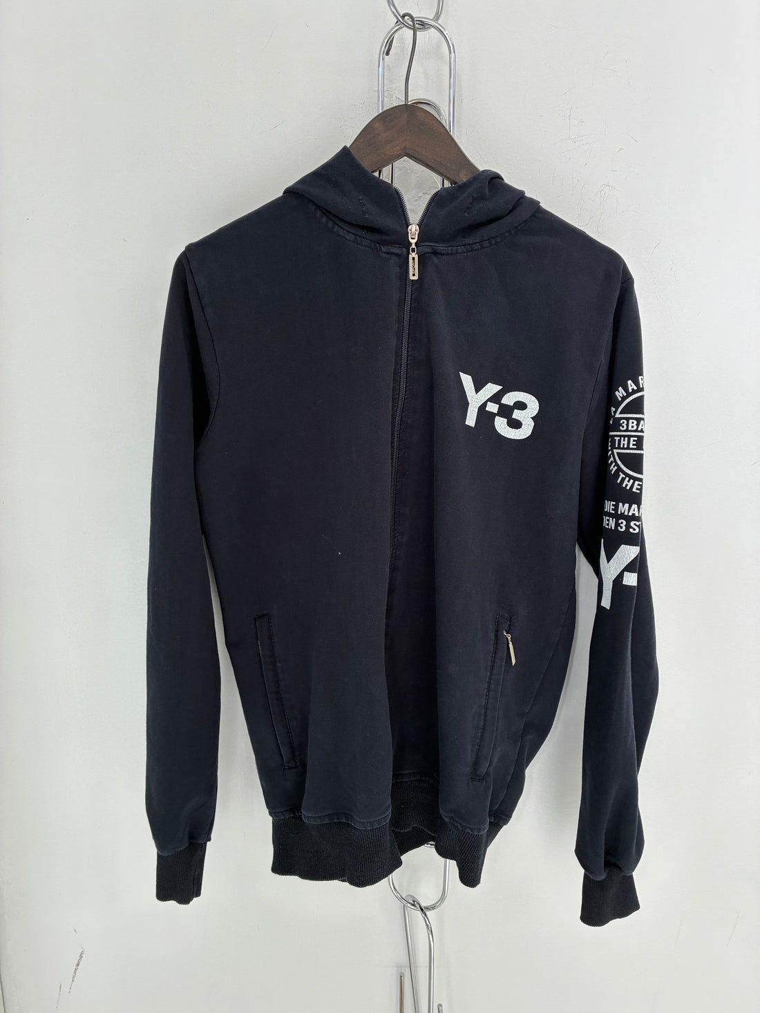 Y-3 YOHJI YAMAMOTO X ADIDAS GRAPHIC HOODIE