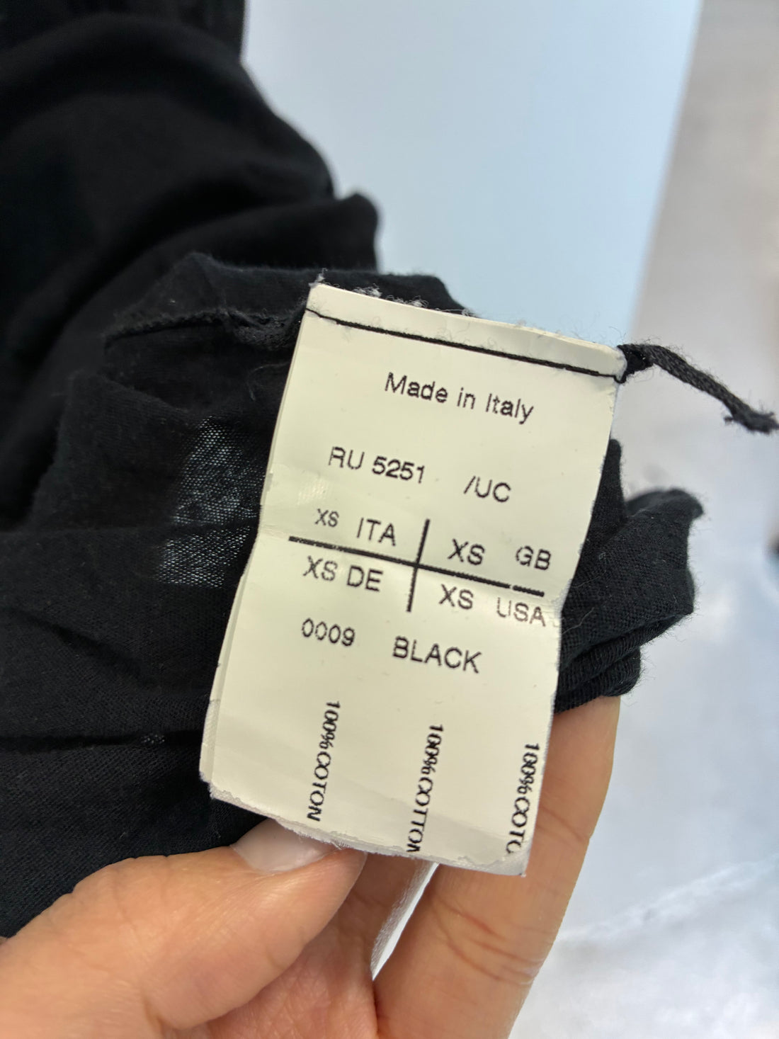 RICK OWENS SS13 ISLAND SEE THROUGH SHIRT