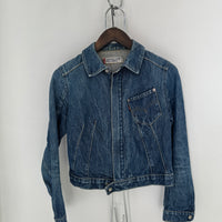 LEVIS ENGINEERED LIGHT WASH DENIM JACKET