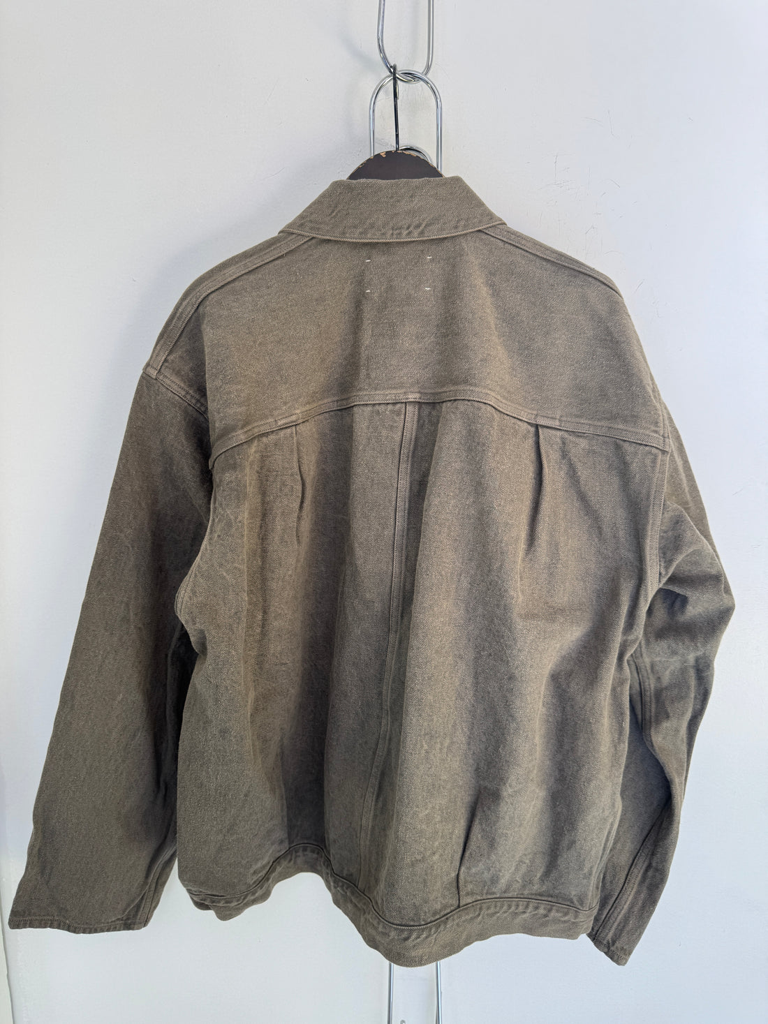 YOKO SAKAMOTO PLEATED MUGWORT JACKET