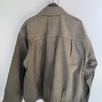 YOKO SAKAMOTO PLEATED MUGWORT JACKET