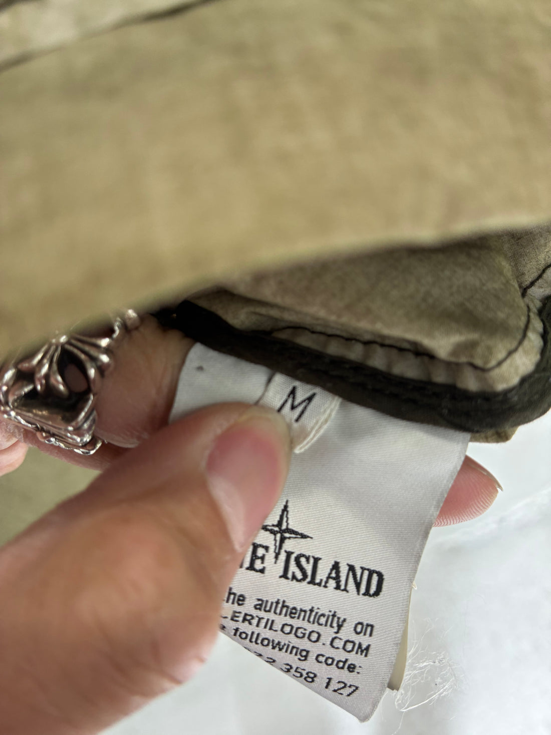 STONE ISLAND RESIN POPLIN-TC JACKET