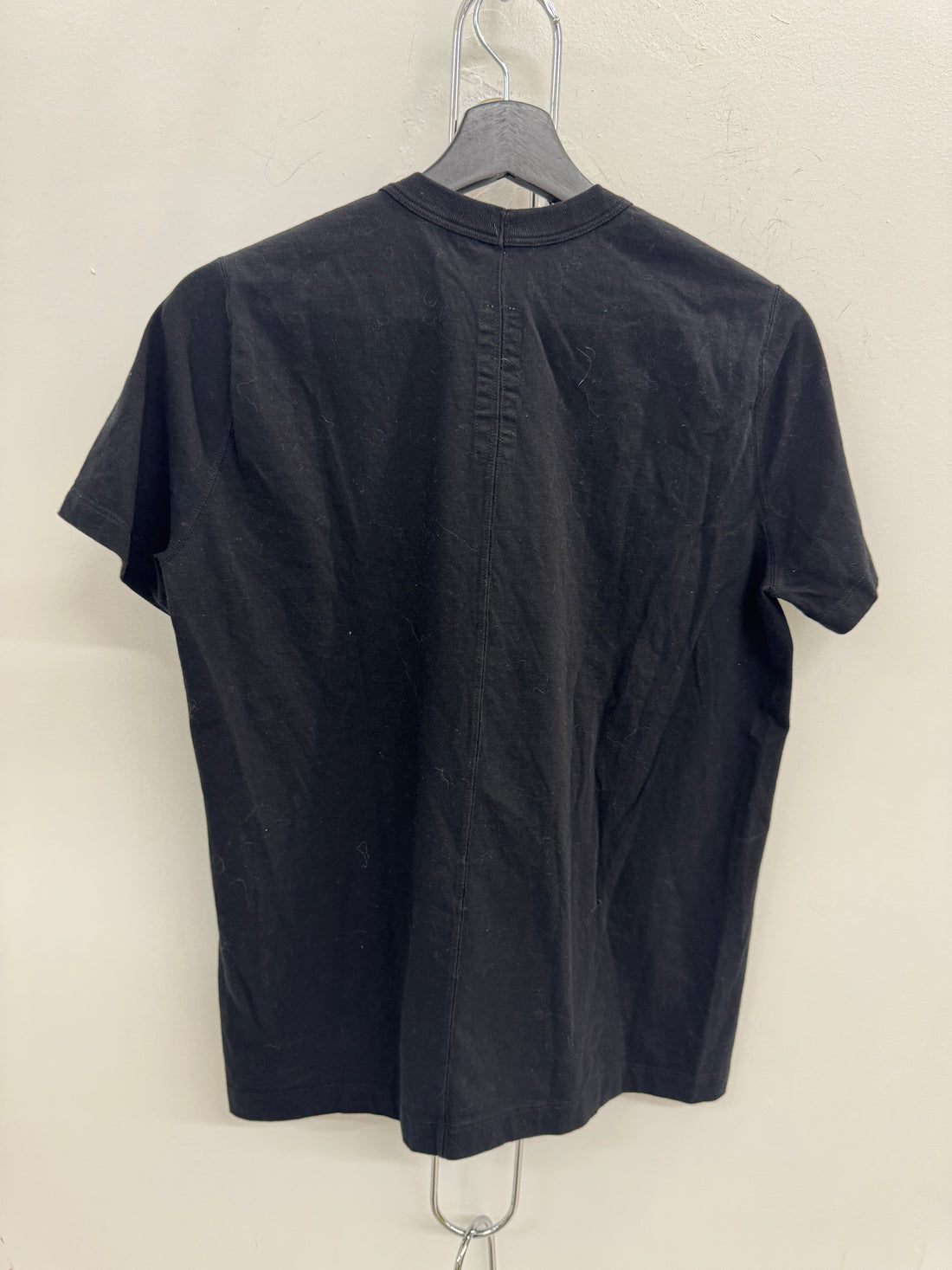 RICK OWENS BLACK LEVEL SHIRT
