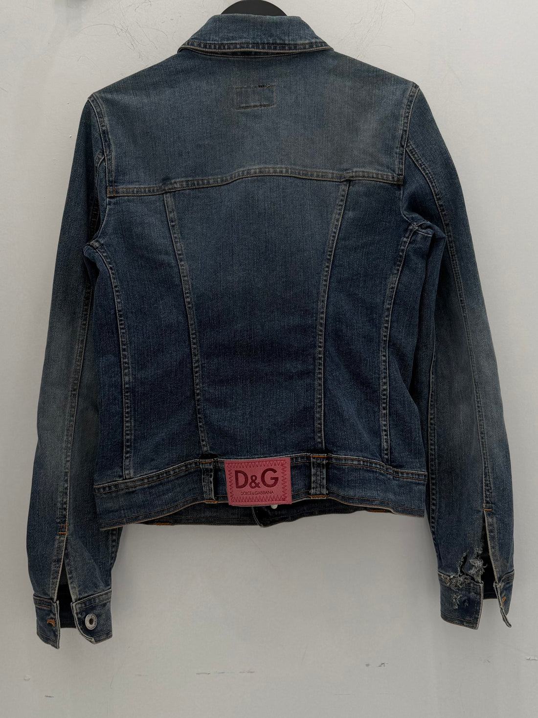 VINTAGE DOLCE & GABBANA FADED BLUE DENIM JACKET