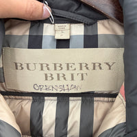 BURBERRY BRITS GREY PADDED VEST