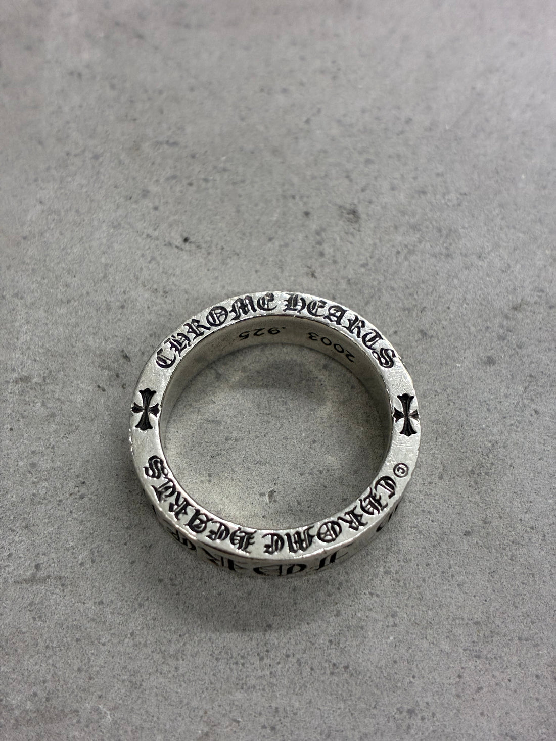 CHROME HEARTS FOREVER SPACER RING